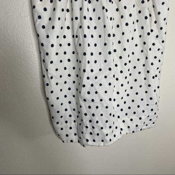 Farm Rio Polka Dot Onca Linen Blouse - Picture 2 of 8
